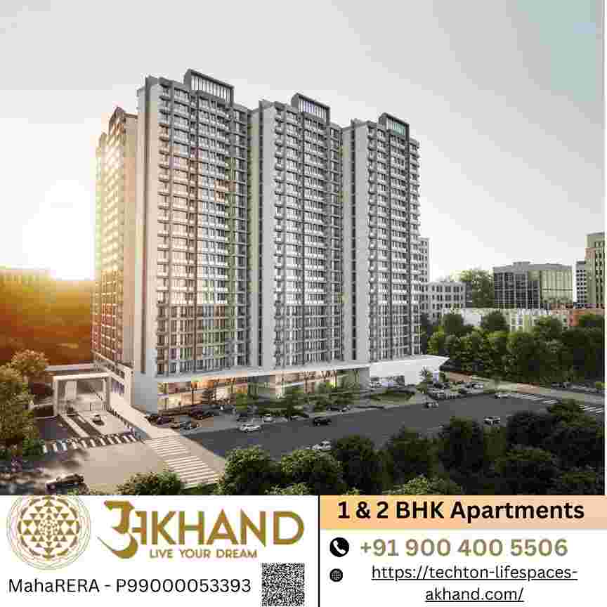 Techton Lifespaces Akhand - Get Offers, Price List, Brochures, Amenities, Locations, Project Reviews, Possession Date, Payment Plan, Floor Plan